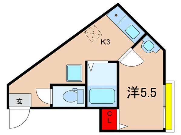 ヴィラＴＡＩＳＥＩの物件間取画像